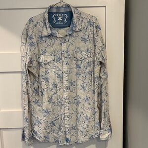 Twenty Blue and Cream Patterned Shirt